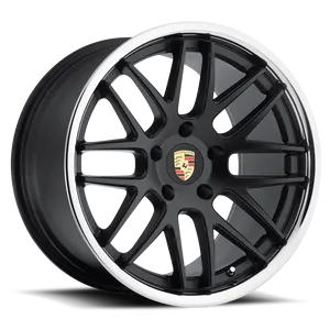 Porsche Alloy Wheel Design PNG Image