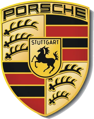 Porsche Crest Logo PNG Image