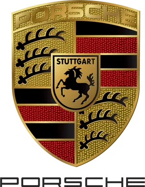 Porsche Crest Logo PNG Image