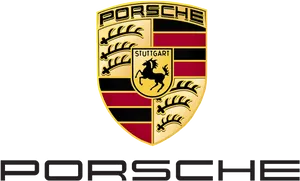 Porsche Crest Logo PNG Image