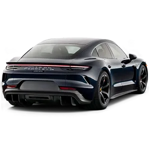 Porsche Taycan Rear Look Png Eio70 PNG Image