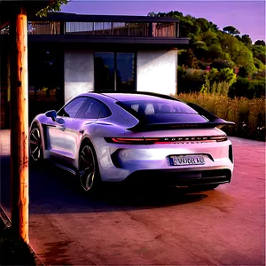 Porsche Taycan Sport Turismo Png Tmh42 PNG Image