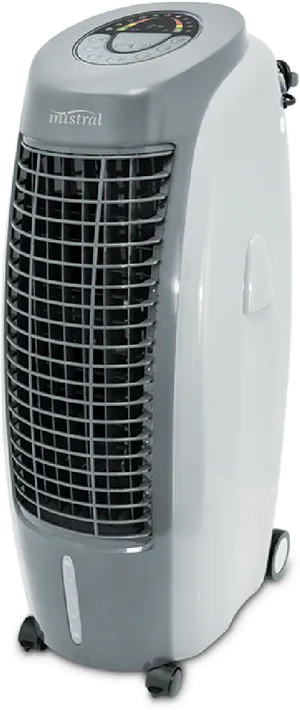 Portable Air Cooleron Wheels PNG Image