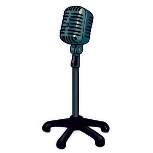 Portable Microphone On Stand Png 21 PNG Image