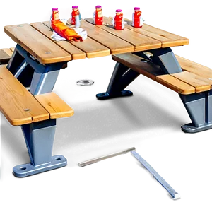 Portable Picnic Tables Png Jtd PNG Image