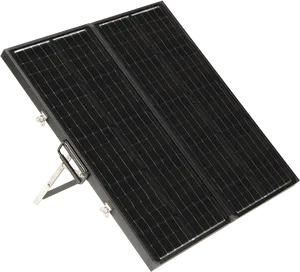 Portable Solar Panels Setup PNG Image