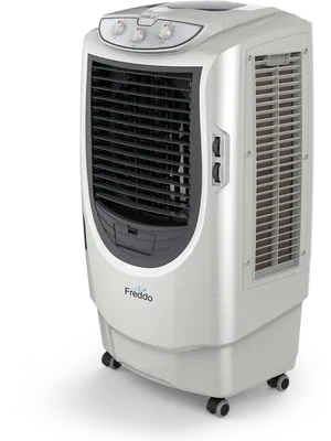 Portable White Air Cooler Freddo PNG Image