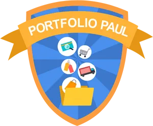 Portfolio Paul Brand Identity PNG Image