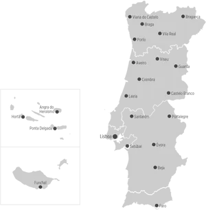 Portugaland Islands Map PNG Image