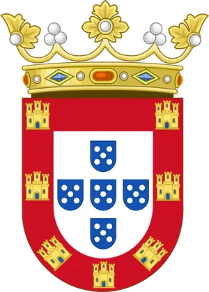 Portuguese Coatof Arms PNG Image