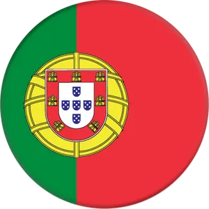 Portuguese National Flag PNG Image