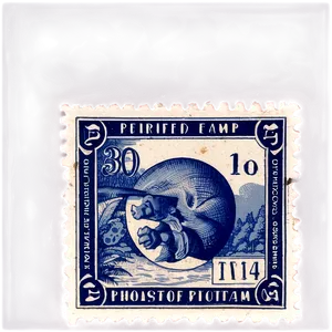 Postage Stamp A PNG Image