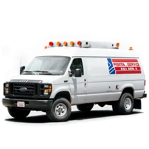 Postal Service Van Png 7 PNG Image