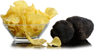 Potato Chipsand Truffles PNG Image