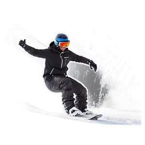 Powder Snowboarding Png 06232024 PNG Image