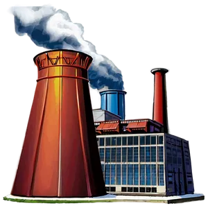 Power Plant B PNG Image