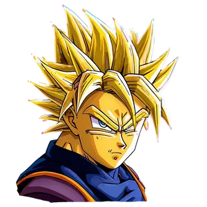 Power Super Saiyan Hair Png Tng34 PNG Image