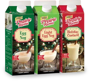 Prairie Farms Holiday Beverages PNG Image