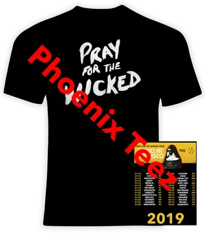 Prayforthe Wicked Tour T Shirt2019 PNG Image