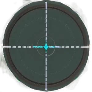 Precision Dot Crosshair Png Mnc39 PNG Image