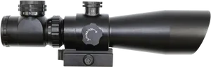 Precision Rifle Scope PNG Image