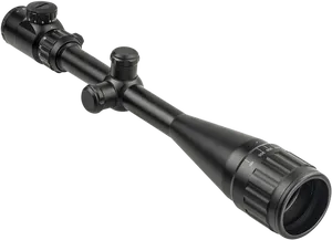 Precision Rifle Scope Optics PNG Image