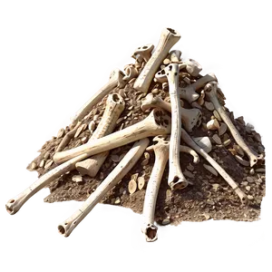 Prehistoric Bones Pile Png 49 PNG Image