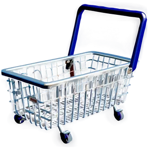 Premium Shopping Basket Png Rpu15 PNG Image