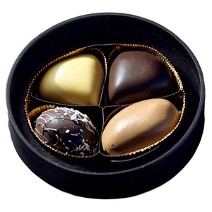 Premium Truffle Chocolate Box Png Vno82 PNG Image