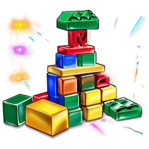 Preschool Building Blocks Png Uho PNG Image