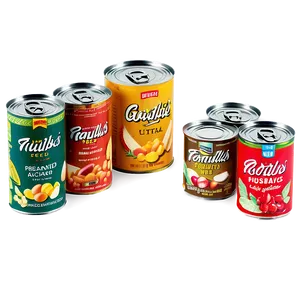 Preservative-free Canned Goods Png 06132024 PNG Image