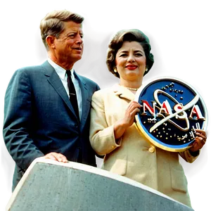 President Kennedy And Nasa Png 06242024 PNG Image