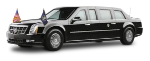 Presidential Cadillac Limousine PNG Image