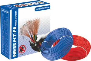 Press Fit Wiresand Cables Packaging PNG Image