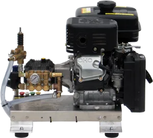 Pressure Washer Engine Assembly PNG Image