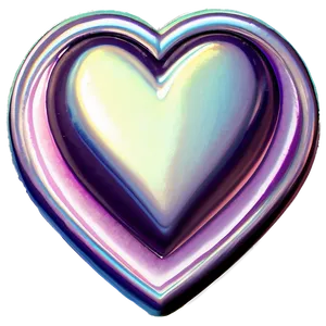 Pretty Heart Artwork Png Vsf PNG Image