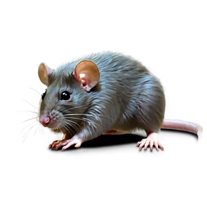 Pretty Rat Graphic Png Ivu PNG Image