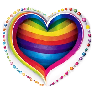 Pride Rainbow Heart Png Cpy20 PNG Image