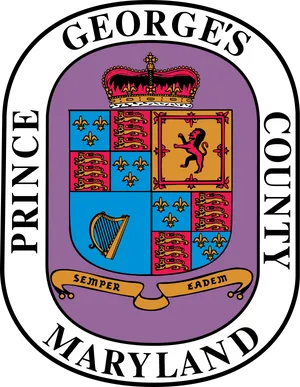 Prince Georges County Maryland Seal PNG Image