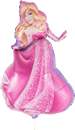 Princess Aurora Balloon PNG Image