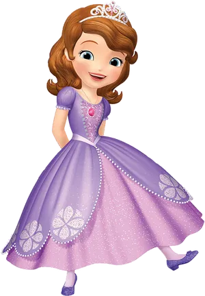 Princess Sofia The First Pose PNG Image