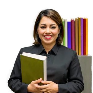 Principal With Book Png Ibr93 PNG Image