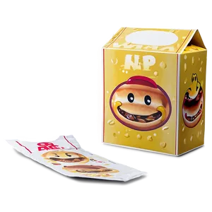 Printable Happy Meal Box Template Png Eab PNG Image