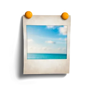 Printable Polaroid Frame Template Png 06262024 PNG Image