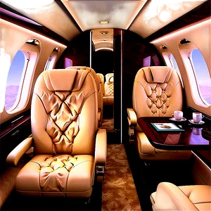 Private Jet Interior Png Wcl18 PNG Image