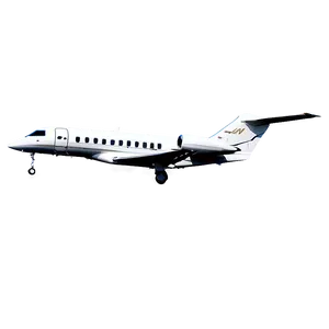 Private Jet Night Flight Png Fsf PNG Image