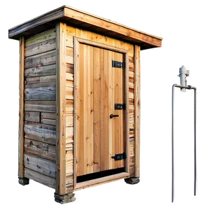 Private Outdoor Outhouse Png 50 PNG Image