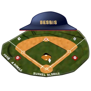 Professional Baseball Field Dimension Png 41 PNG Image