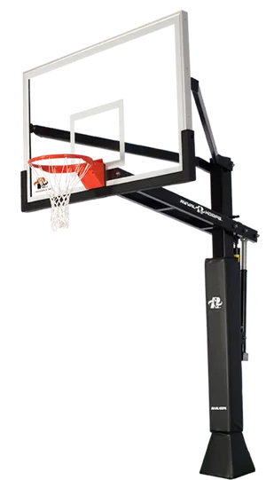 Professional Basketball Hoop Isolated PNG Image