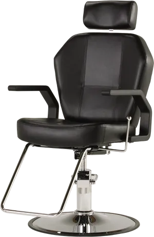 Professional Beauty Salon Chair PNG Image